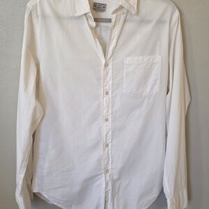 J Crew Classic White Shirt
